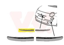 VAN WEZEL BLENDE STOßSTANGE