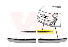 VAN WEZEL BLENDE STOßSTANGE